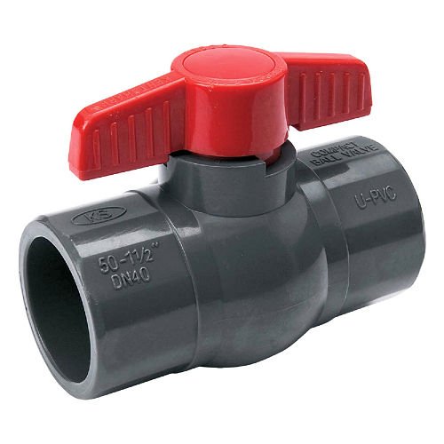 Budget PVC kuglehane | PVC fitting til havedam | KOIMAD.dk
