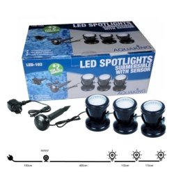 AquaKing LED Spot med lyssensor