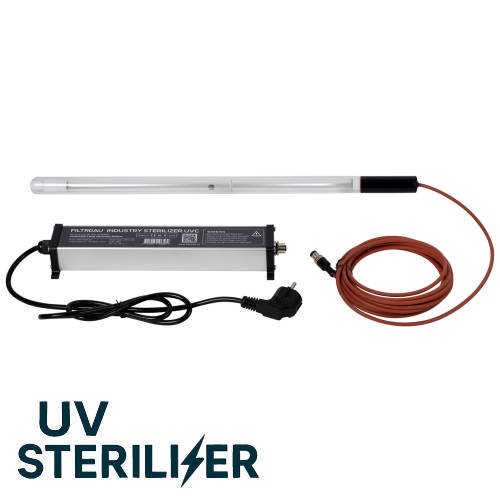 Filtreau UV‑Sterilizer startsæt - 75W til 35000 liter vand