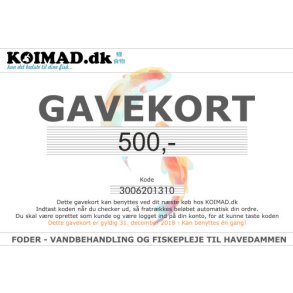 Gavekort