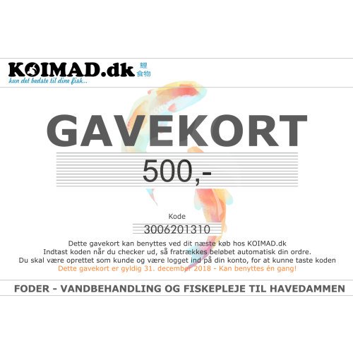 Gavekort