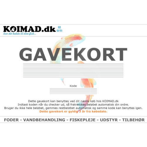 Gavekort