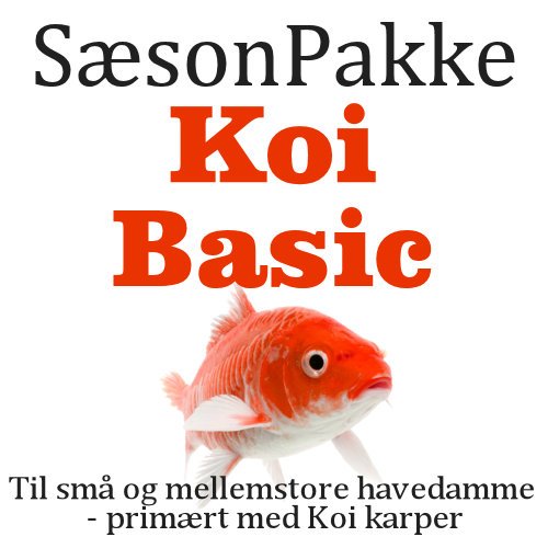 SæsonPakke - Koi Basic