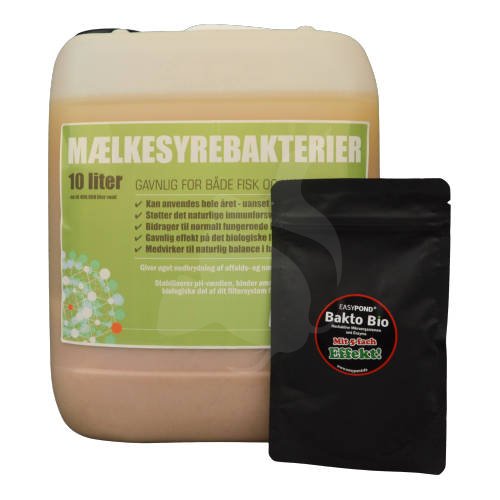 Mlkesyrebakterier 10 liter - inkl. Bakto Bio