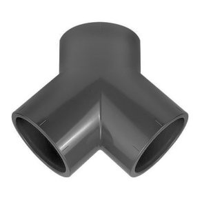 PVC Y-stykke (skarp) - Lim/Lim