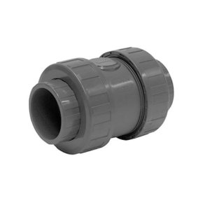 PVC kontraventil med fjeder - Lim/Lim