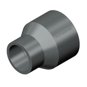 PVC reduktionsmuffe - Lim/Lim