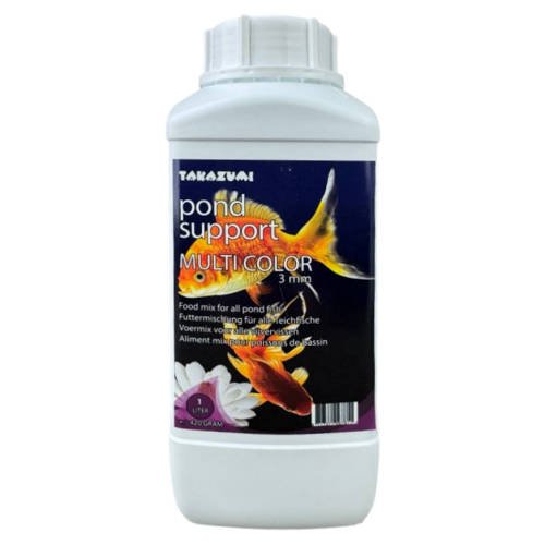 Pond Support - Multi Color 3mm | Foder til alle havedamsfisk