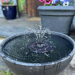 Mini float - Solcelle springvand