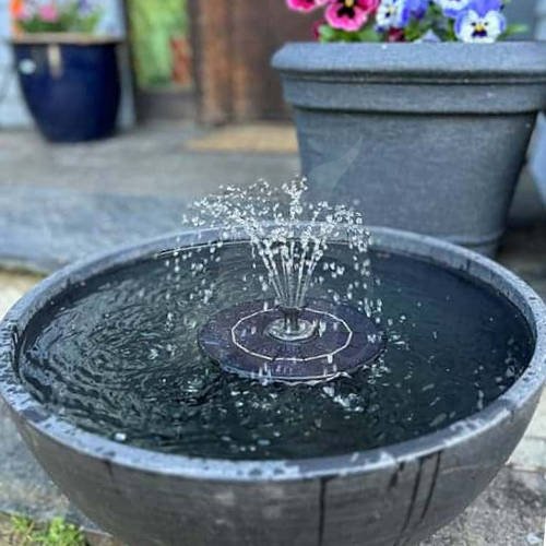 Mini float - Solcelle springvand