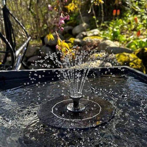 Mini float - Solcelle springvand