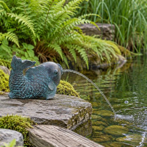 Springvandsfigur - Fisk