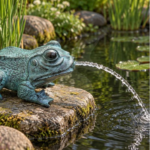 Springvandsfigur - Fr�