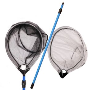 Net med teleskopstang - St