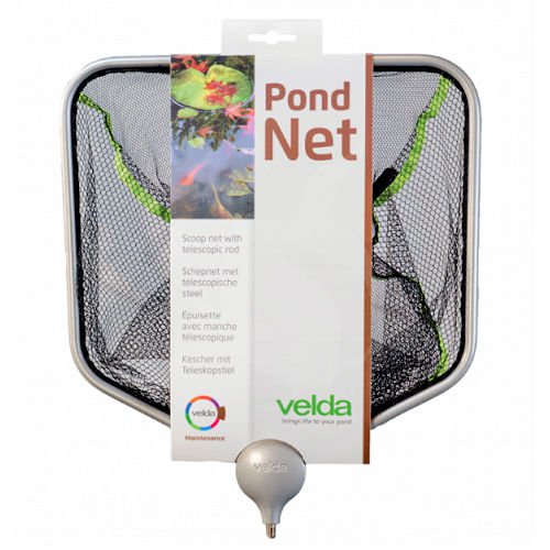 Firkantet net med teleskopstang