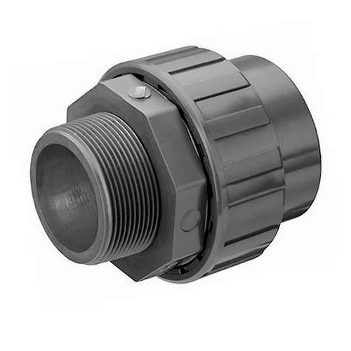 PVC Union udv. Gevind/Lim