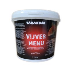 Takazumi Vijver menu