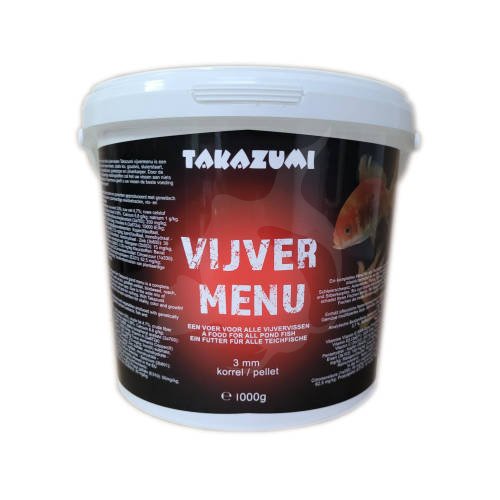 Takazumi Vijver menu