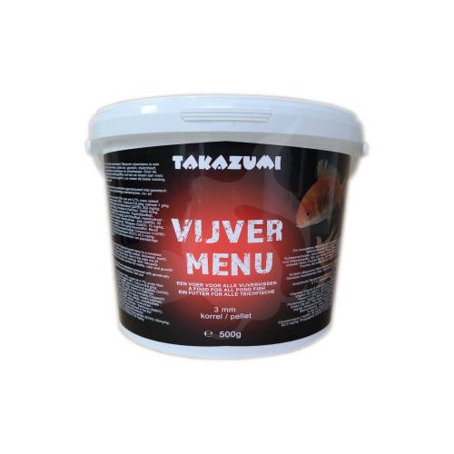 Takazumi Vijver menu