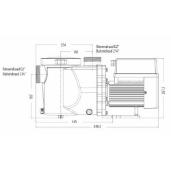 AquaSphere Eco IVS 75
