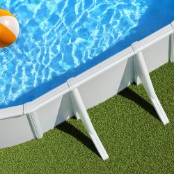 Gre Basic Pool Oval 500 x 300 x 120 cm, Hvid