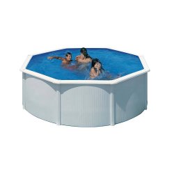 Gre Basic Pool Rund �350 x 120 cm, Hvid