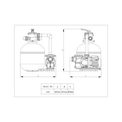 Swim &amp; Fun Filter System Pro Classic 600W