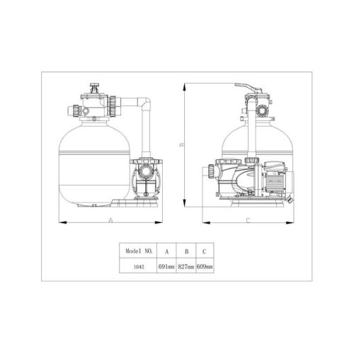 Swim &amp; Fun Filter System Pro Classic 600W